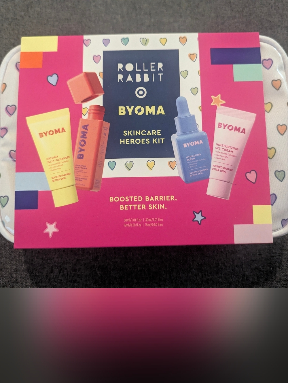Roller Rabbit x Byoma Skincare Heroes Kit New
